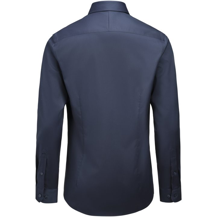 Skjorta GB02 Twill Stretch Slim Fit Marinblå J.Harvest & Frost XS 35/36 – bild 5