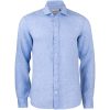 Skjorta IB33 Linen Regular Himmelsblå J.Harvest & Frost s – miniatyr 2