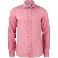 Skjorta IB33 Linen Slim Röd J.Harvest & Frost