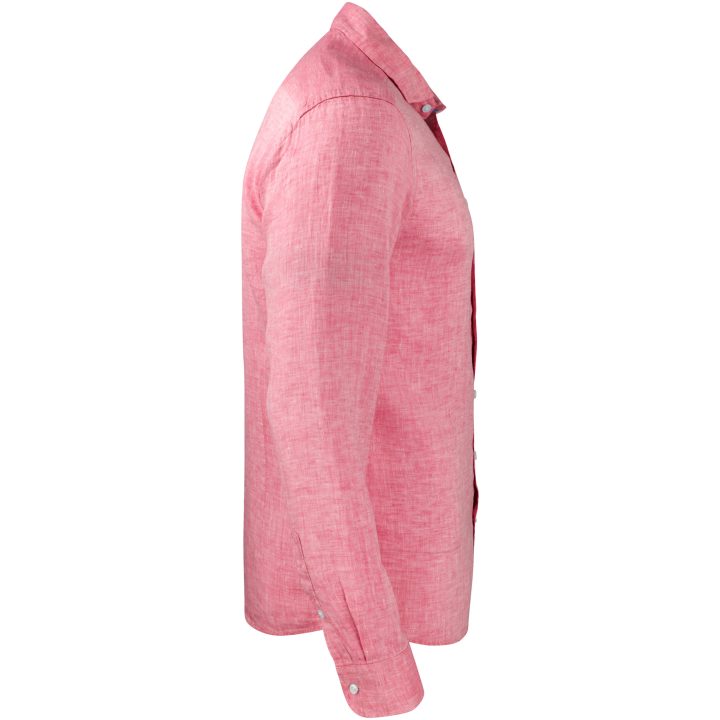 Skjorta IB33 Linen Slim Röd J.Harvest & Frost XS – bild 4