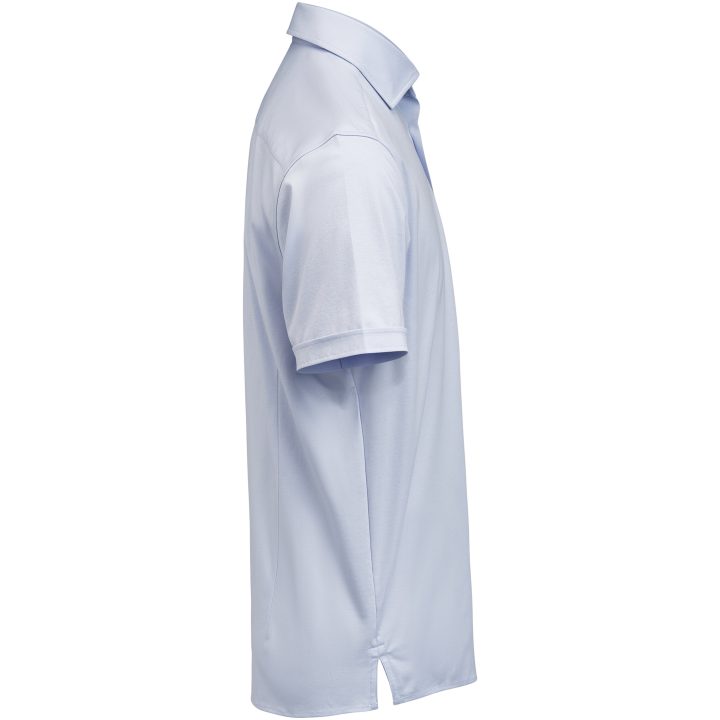 Skjorta Interlock Knit S S Slim Himmelsblå J.Harvest & Frost XS 35/36 – bild 3