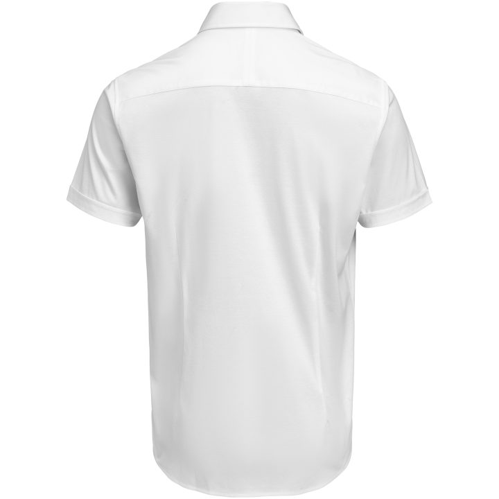 Skjorta Interlock Knit S S Slim Vit J.Harvest & Frost XS 35/36 – bild 5