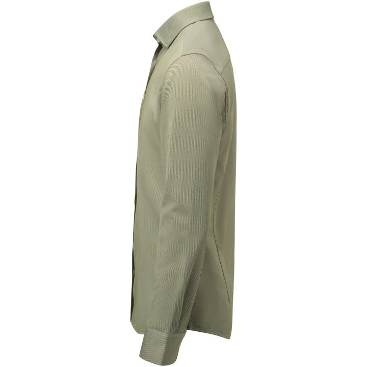 Skjorta King Knit Slim Grön/vit/vit J.Harvest & Frost XS – bild 5
