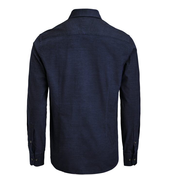 Skjorta Micro Cord Tailored Blå J.Harvest & Frost XS 35/36 – bild 5