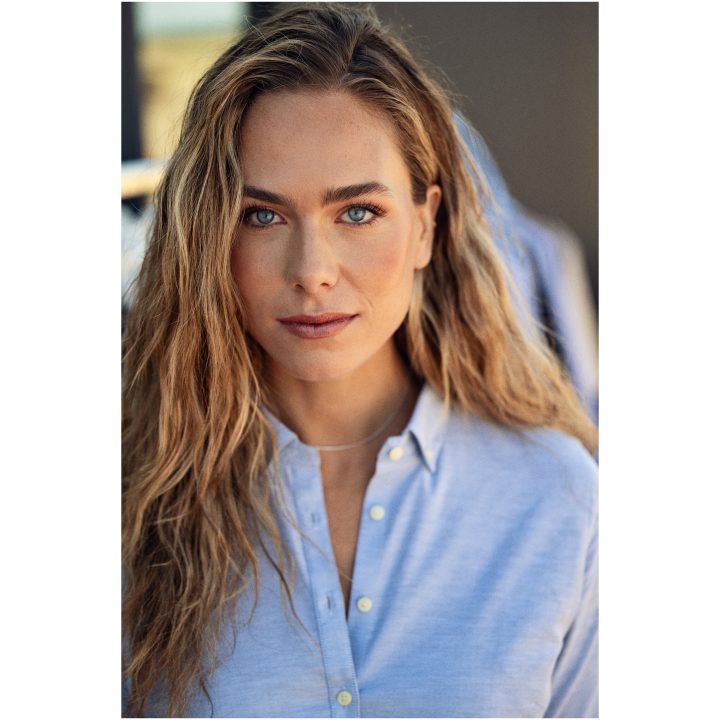 Skjorta Oxford Dam Marinblå J.Harvest & Frost XS/34 – bild 7