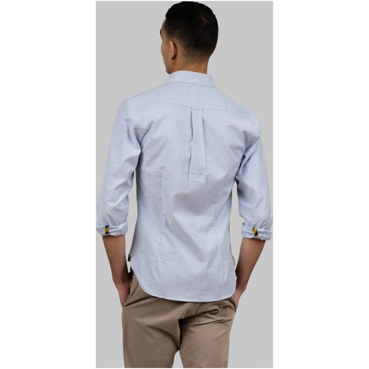 Skjorta Oxford Slim Himmelsblå J.Harvest & Frost XS 35/36 – bild 7