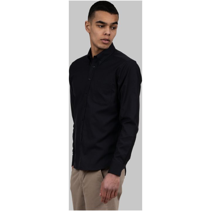 Skjorta Oxford Slim Svart J.Harvest & Frost XS 35/36 – bild 6