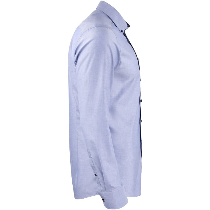 Skjorta Oxford Stretch Regular Blå J.Harvest & Frost s – bild 4