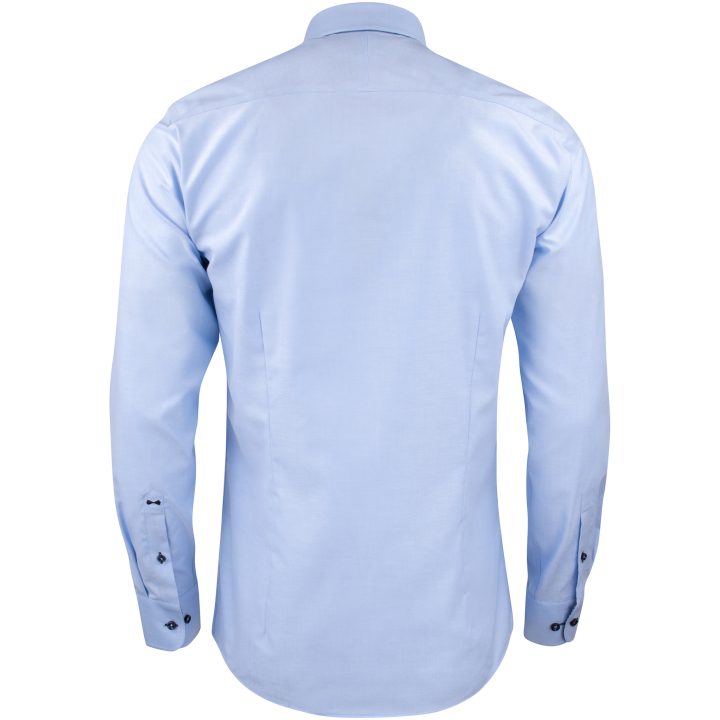 Skjorta Oxford Stretch Regular Himmelsblå J.Harvest & Frost s – bild 3