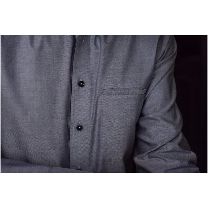 Skjorta Oxford Stretch Regular Himmelsblå J.Harvest & Frost s – bild 6
