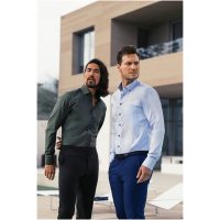 Skjorta Oxford Stretch Regular Himmelsblå J.Harvest & Frost