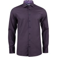 Skjorta Oxford Stretch Regular Lila J.Harvest & Frost