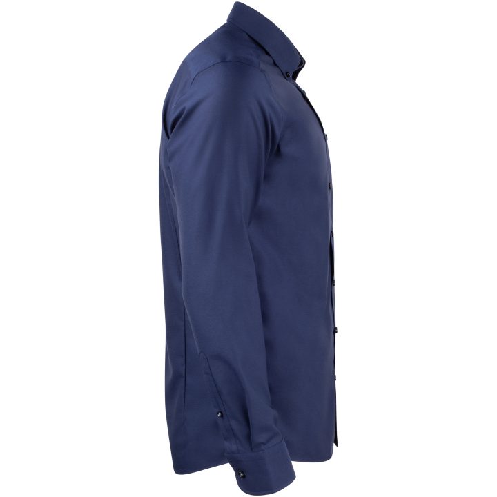 Skjorta Oxford Stretch Regular Marinblå J.Harvest & Frost s – bild 4