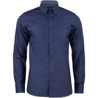 Skjorta Oxford Stretch Regular Marinblå J.Harvest & Frost