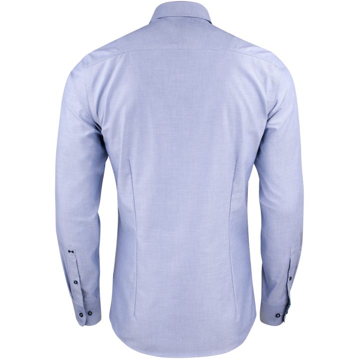 Skjorta Oxford Stretch Slim Blå J.Harvest & Frost XS – bild 2
