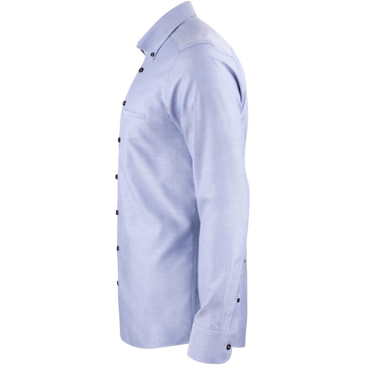 Skjorta Oxford Stretch Slim Blå J.Harvest & Frost XS – bild 3