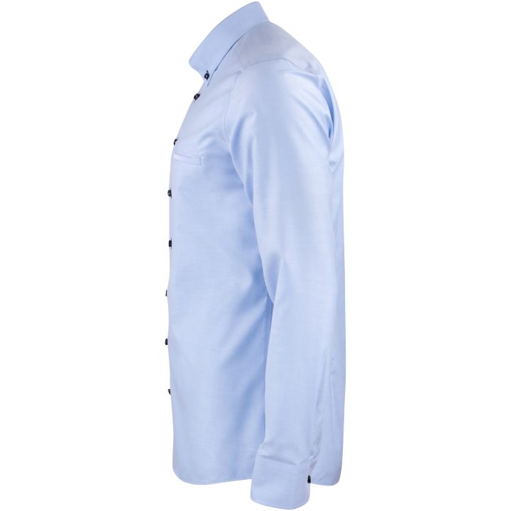 Skjorta Oxford Stretch Slim Himmelsblå J.Harvest & Frost XS – bild 3
