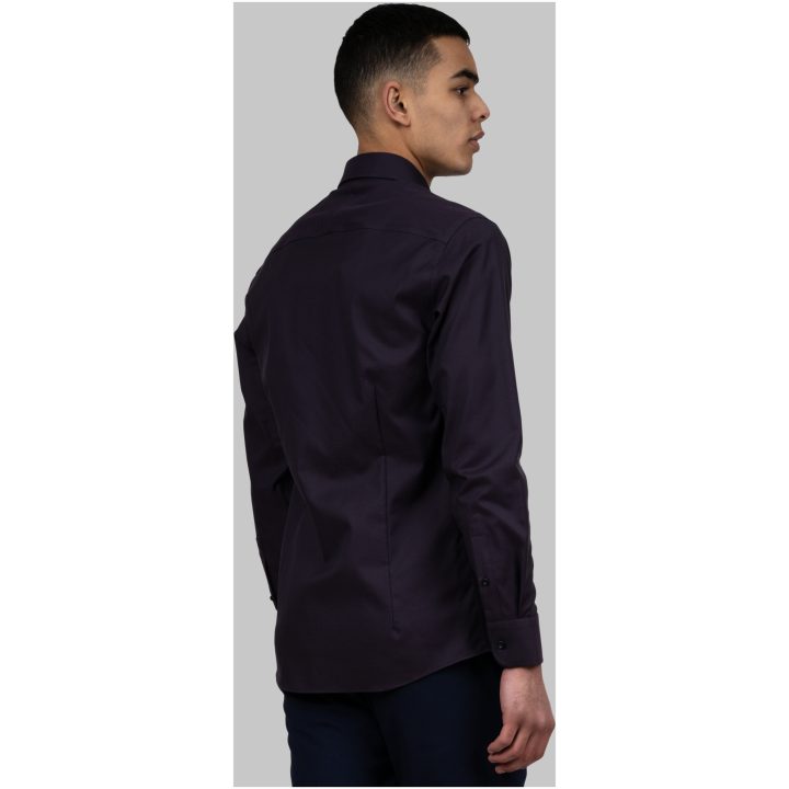Skjorta Oxford Stretch Slim Lila J.Harvest & Frost XS 35/36 – bild 8