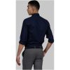 Skjorta Oxford Stretch Slim Marinblå J.Harvest & Frost XS – miniatyr 5