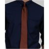 Skjorta Oxford Stretch Slim Marinblå J.Harvest & Frost XS – miniatyr 6