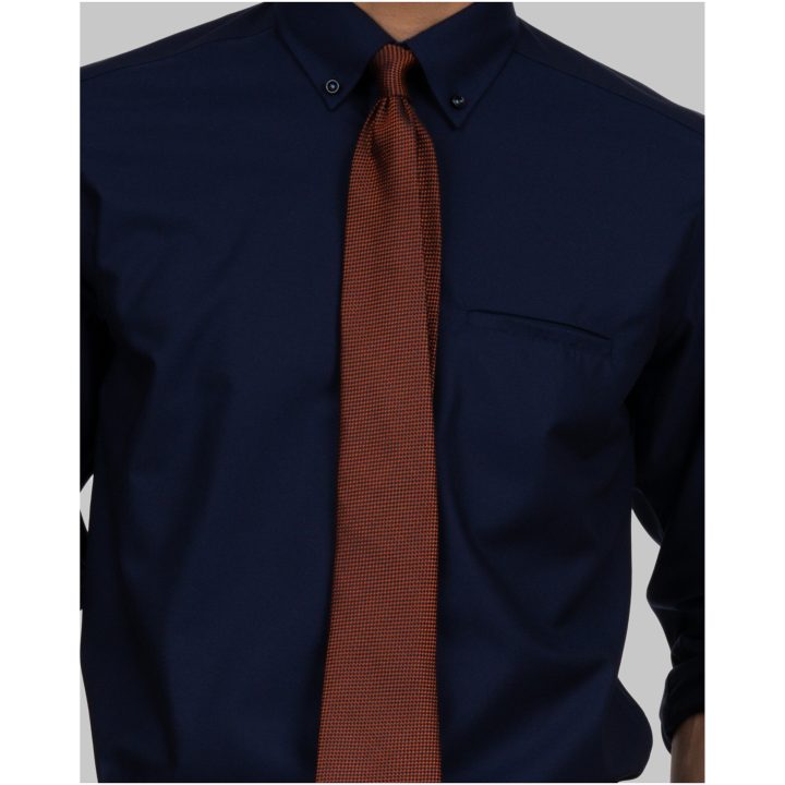 Skjorta Oxford Stretch Slim Marinblå J.Harvest & Frost XS – bild 6