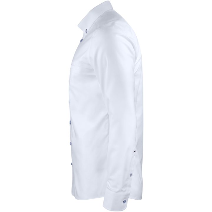 Skjorta Oxford Stretch Slim Vit J.Harvest & Frost XS – bild 4