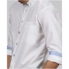 Skjorta Oxford Stretch Slim Vit J.Harvest & Frost XS – miniatyr 7