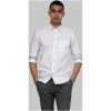 Skjorta Oxford Stretch Slim Vit J.Harvest & Frost XS – miniatyr 1