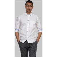 Skjorta Oxford Stretch Slim Vit J.Harvest & Frost