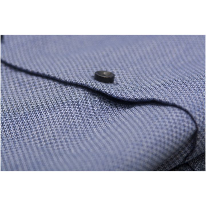 Skjorta PB144 Brushed Jacquard Regular Blå J.Harvest & Frost S 37/38 – bild 5