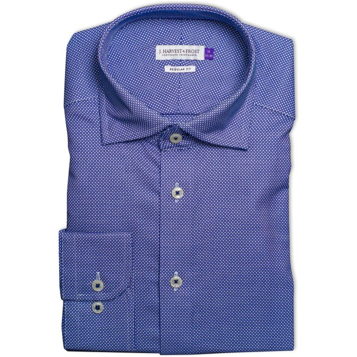 Skjorta PB48 Jacquard Regular Mönstrad pattern J.Harvest & Frost S 37/38 – bild 7