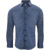 Skjorta Pique Knit Regular Marinblå Print Navy Print J.Harvest & Frost S 37/38 – miniatyr 1