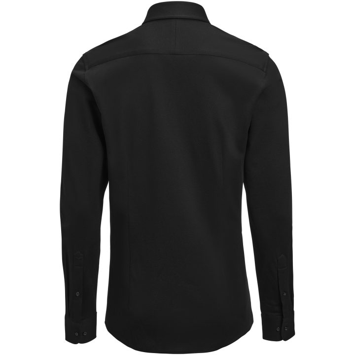 Skjorta Pique Knit Regular Svart J.Harvest & Frost S 37/38 – bild 4