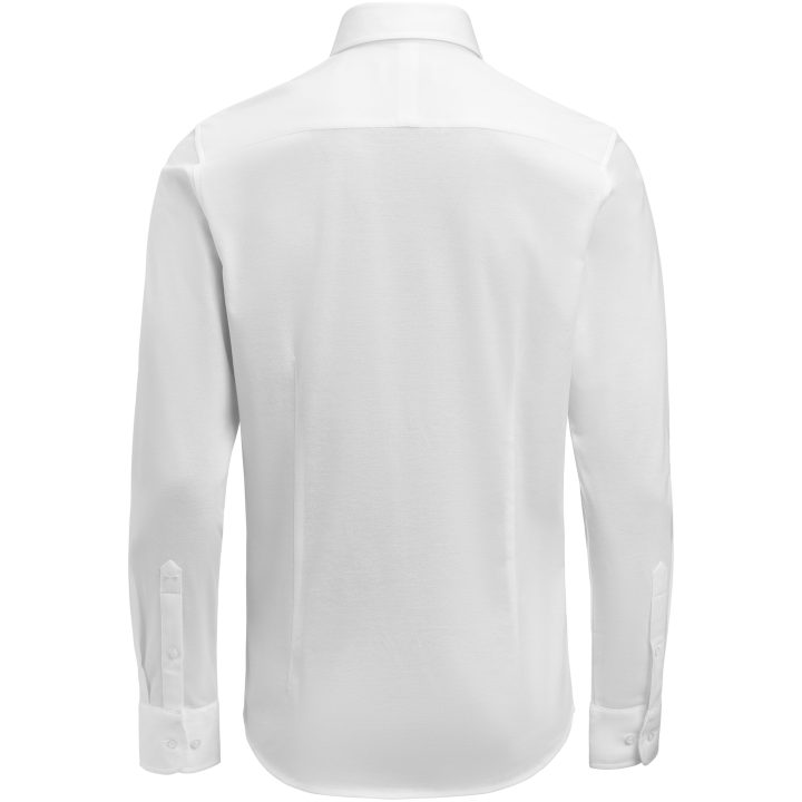 Skjorta Pique Knit Slim Vit J.Harvest & Frost XS 35/36 – bild 3