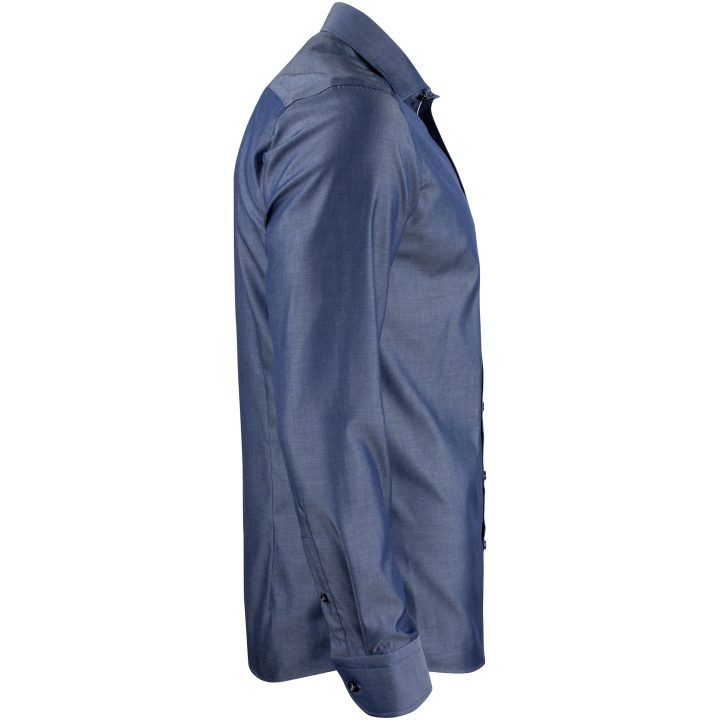 Skjorta RB120 Twill Regular Indigo J.Harvest & Frost S 37/38 – bild 7