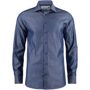 Skjorta RB120 Twill Slim Indigoblå Indigo J.Harvest & Frost