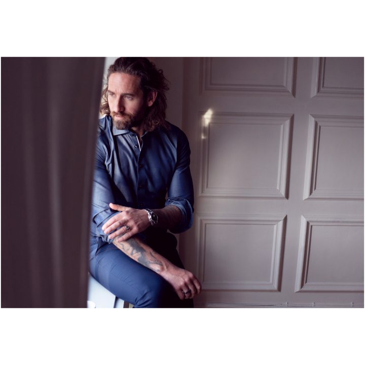 Skjorta RB120 Twill Slim Indigoblå Indigo J.Harvest & Frost XS 35/36 – bild 10