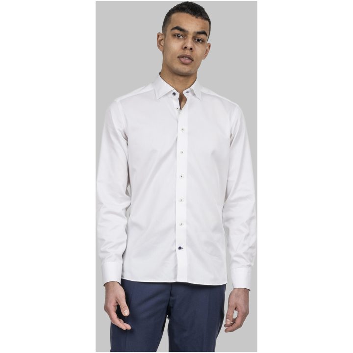 Skjorta RB122 Twill Regular Vit J.Harvest & Frost s – bild 7
