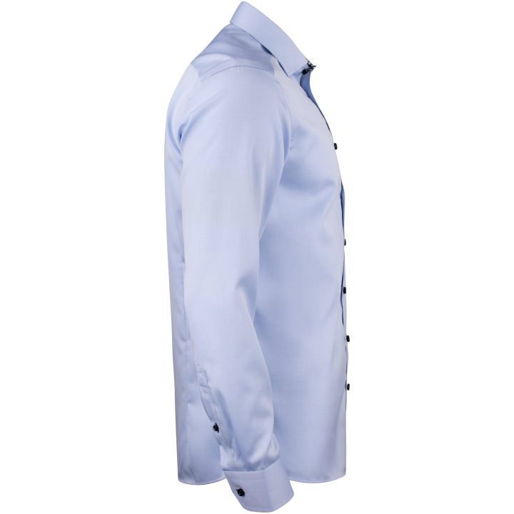 Skjorta RB20 Twill Regular Himmelsblå/marinblå J.Harvest & Frost s – bild 4