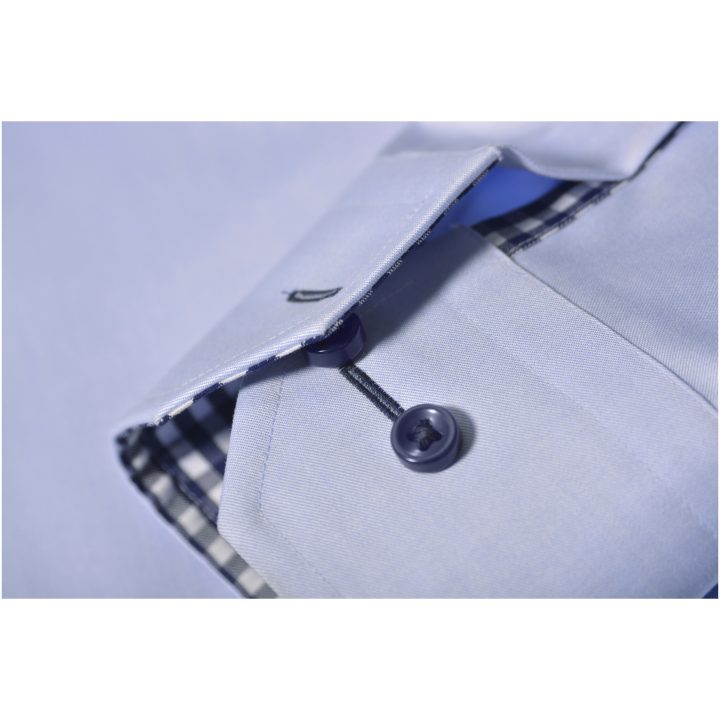 Skjorta RB20 Twill Regular Himmelsblå/marinblå J.Harvest & Frost s – bild 6