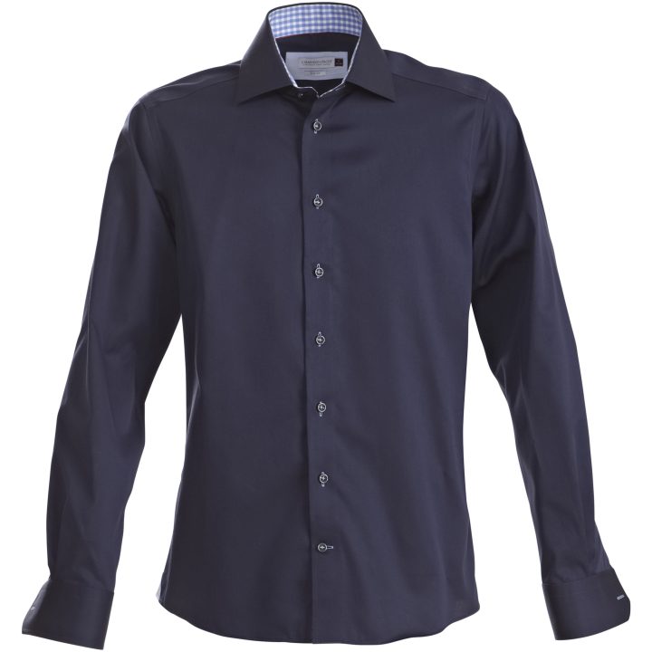 Skjorta RB20 Twill Regular Marinblå/himmelsblå J.Harvest & Frost s – bild 2