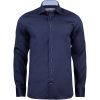 Skjorta RB20 Twill Regular Marinblå/himmelsblå J.Harvest & Frost s – miniatyr 1