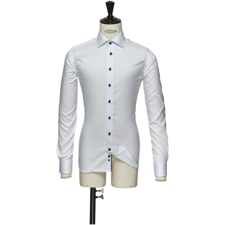 Skjorta RB20 Twill Regular Vit Marinblå J.Harvest & Frost s – bild 3
