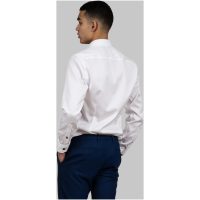 Skjorta RB20 Twill Regular Vit Marinblå J.Harvest & Frost