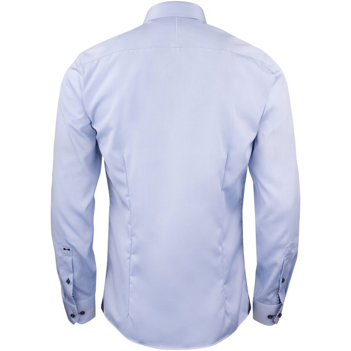 Skjorta RB20 Twill Slim Sky/marinblå J.Harvest & Frost XS – bild 2