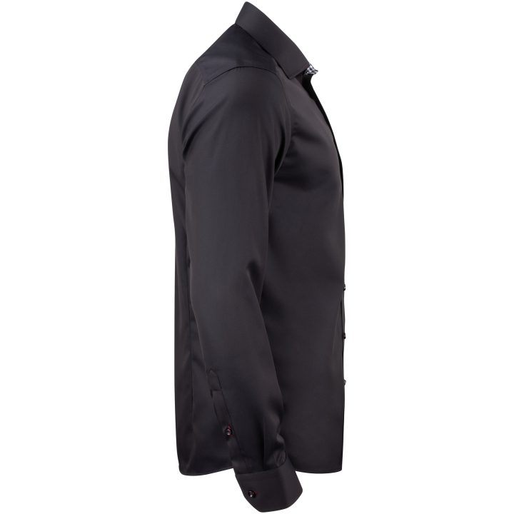 Skjorta RB20 Twill Slim Svart/röd J.Harvest & Frost XS – bild 3