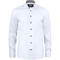 Skjorta RB20 Twill Slim Vit/svart J.Harvest & Frost