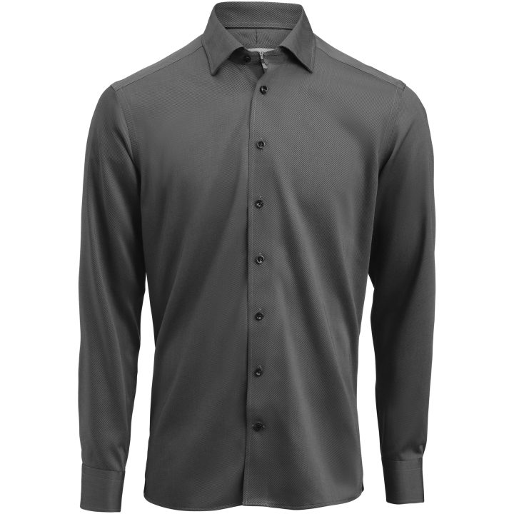 Skjorta Royal Twill Slim Grå J.Harvest & Frost XS 35/36 – bild 2