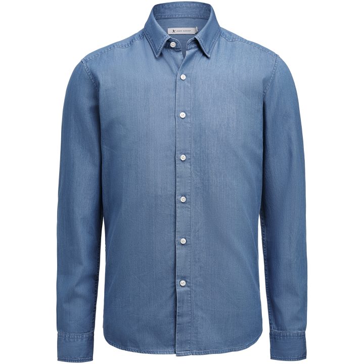 Skjorta Sayville Denim James Harvest – bild 2
