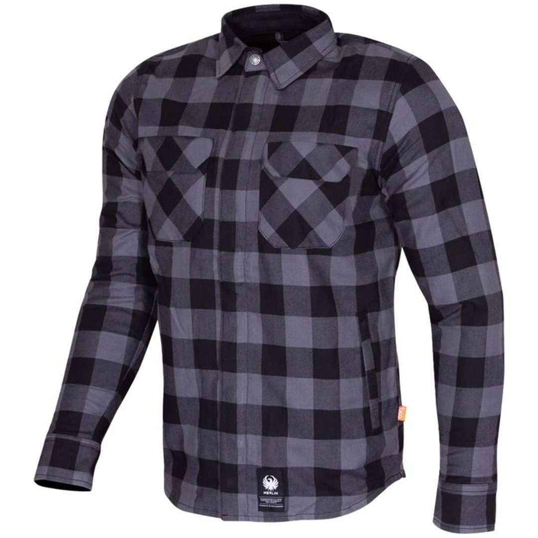 Skjorta Sherbrook Grå Merlin 3XL
